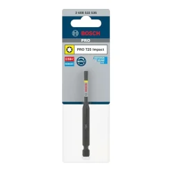Bit de impacto PRO Torx T25 90 mm Bosch 2608522536