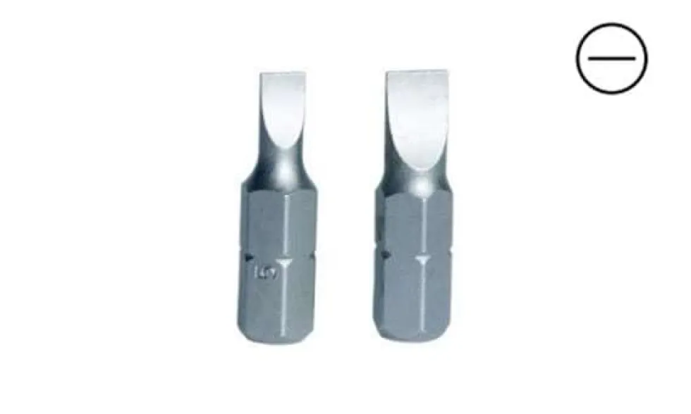 Bits 5/16” de Fenda 3-7mm 30mm Kroftools 1417