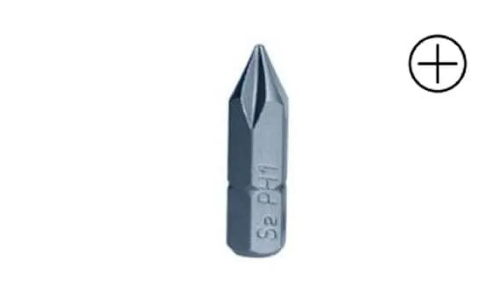 Bits 5/16” Philips Ph1-3 30mm Kroftools