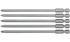 Bits p/ Parafusos Pozidriv Pz1 125 mm Bahco 59S/125PZ1