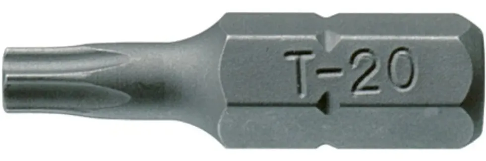 Bits Torx Hexagonal 25 mm 3 un Teng Tools TPX2502703