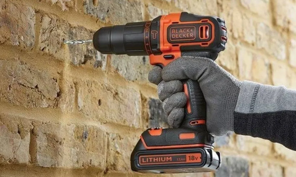 Black & Decker Berbequim com Percussão 18V BDCHD18KB-QW
