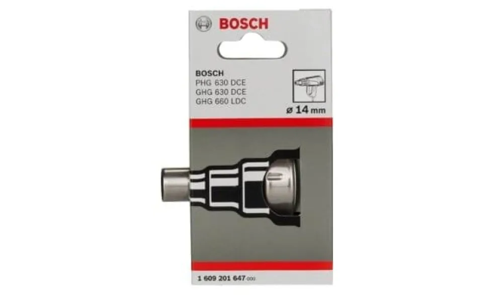 Bocal de Redução P/Pistola de Ar Quente Ø 14mm Bosch 1609201647