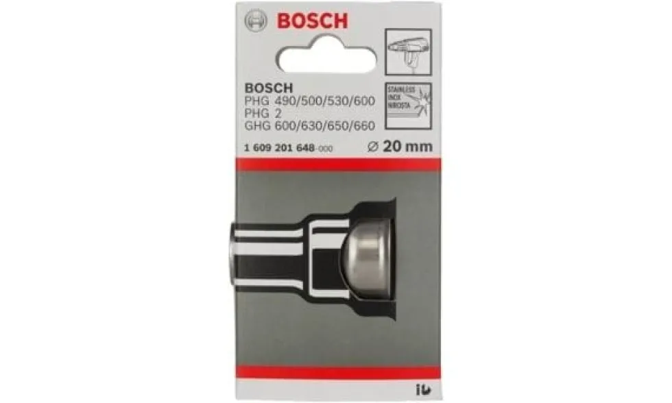 Bocal de Redução P/Pistola de Ar Quente Ø 20mm Bosch 1609201648