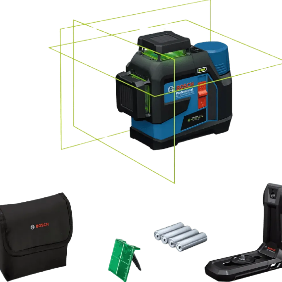 Bosch Nível laser de linhas GLL 12V-100-33 CG Professional