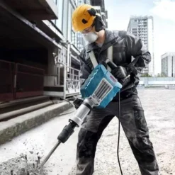 Bosch Professional Martelo Demolidor Hex GSH 14 C com Ponteiro Hexagnal 22+Mala