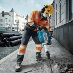 Bosch Professional Martelo Demolidor Hex GSH 14 C com Ponteiro Hexagnal 22+Mala