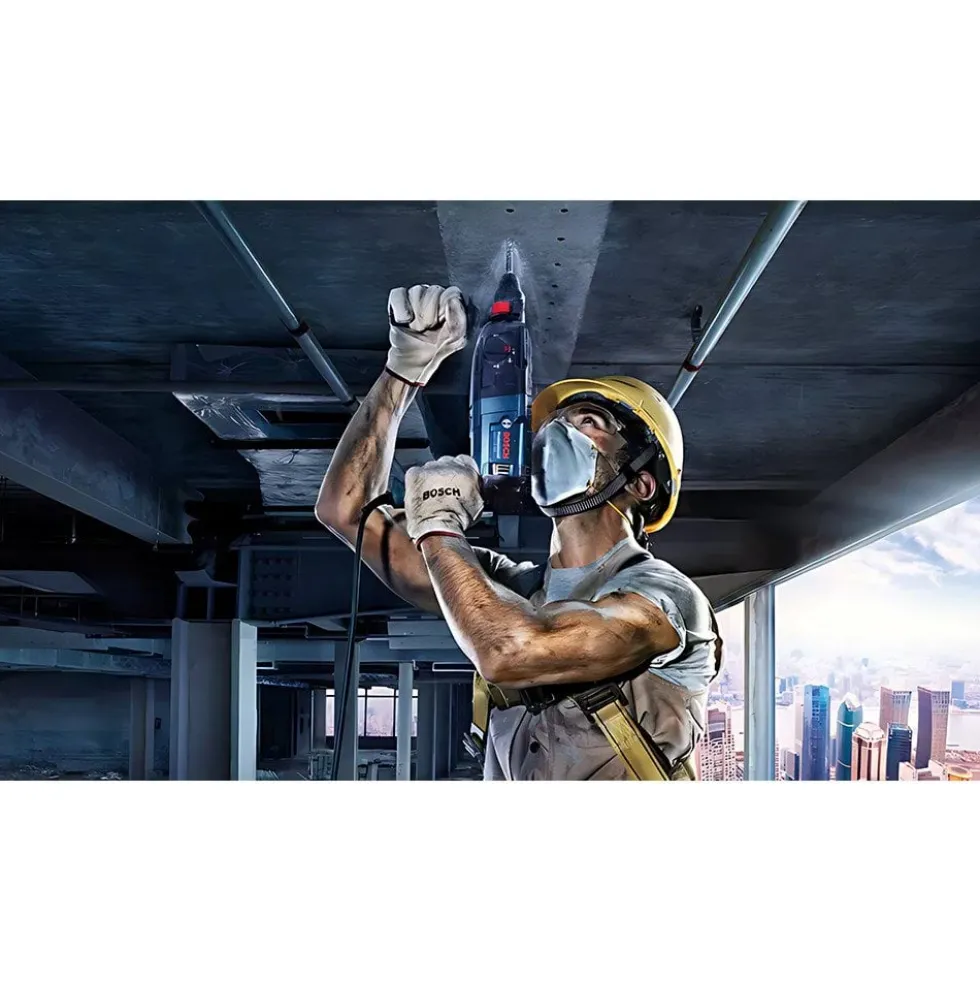 Bosch Professional Martelo Perfurador Plus GBH 240 com Limite Profundidade,Punho Auxiliar+Mala