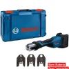 Bosch Professional Máquina Prensar Tubos sem Fio GPT 18V-32 com Kit 3 Mordentes SV(15/22/28)+Mala L-BOXX 238