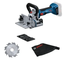 Bosch Professional Serra de Ranhuras de União sem Fio GFF 18V-22 com Saco Pó,Disco de Ranhurar