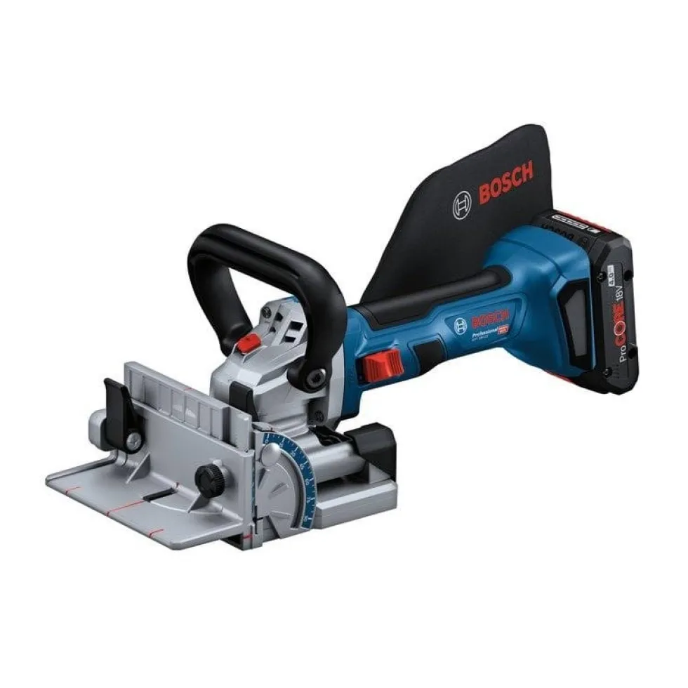 Bosch Professional Serra de Ranhuras de União sem Fio GFF 18V-22 com Saco Pó,Disco de Ranhurar+Mala L-BOXX 238