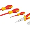 Bosch Professional Set Misto 5 und - Alicate Corte Lateral 160 mm+Alicate Recto Ponta Larga 200 mm+3 Chave Fenda SL 3,5 / SL 6,5 / PH 2