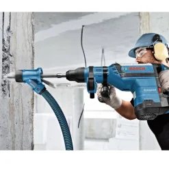 Bosch Professional Sistema Aspiração Martelo Max GDE max com Bocal Sucção Formões,Tampa Sucção Bujardamento,Fixadores Ferramentas