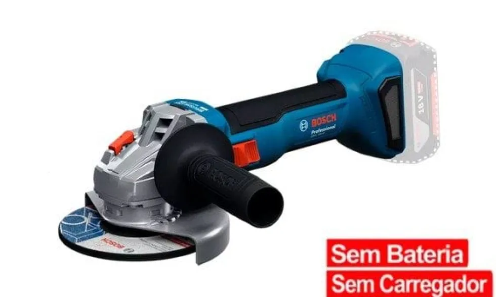 Bosch Rebarbadora 125mm GWS 18V-8 Professional 06019N9000