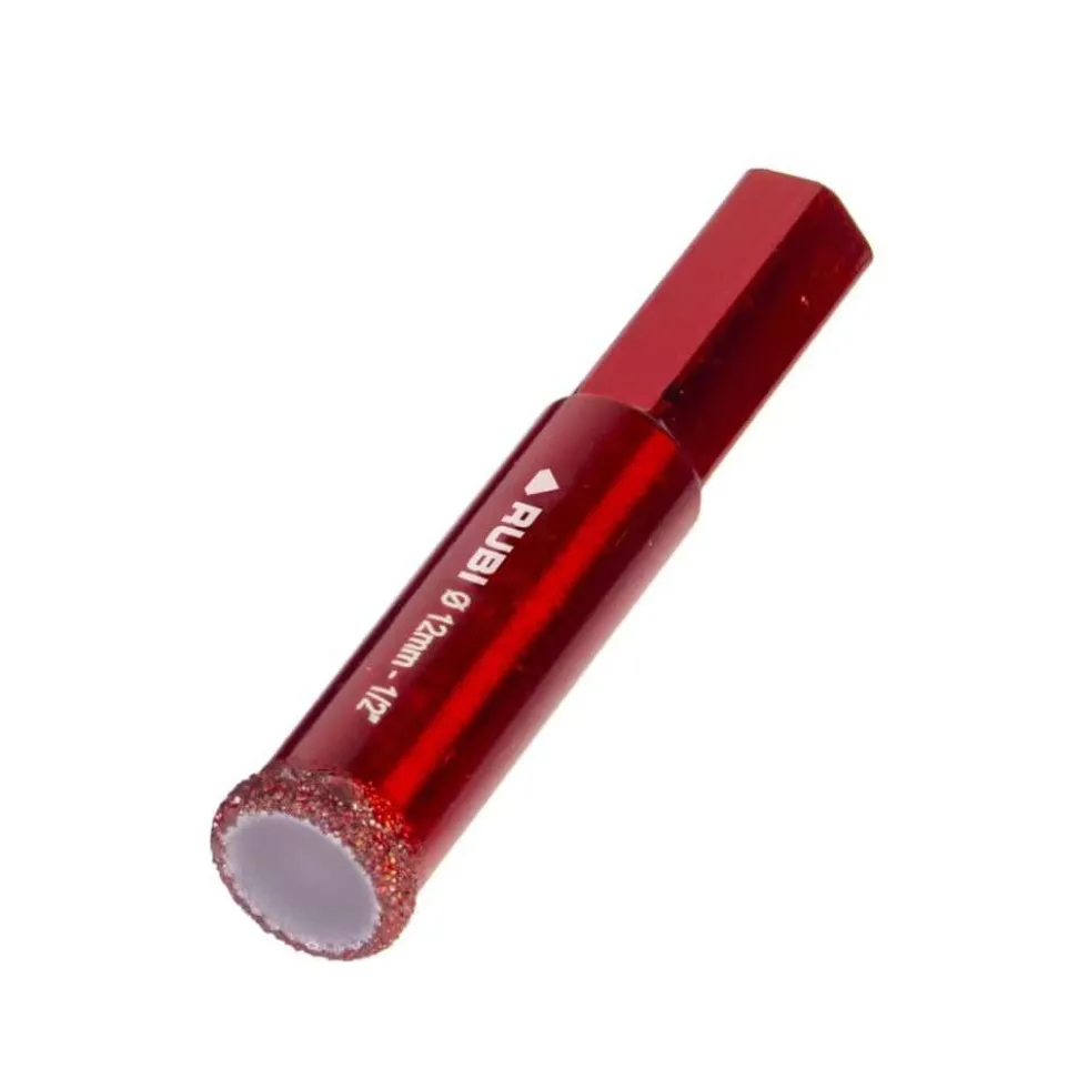 Broca Diamantada DRYGRES 4DRILL Ø 12 mm. HEX Rubi 5927