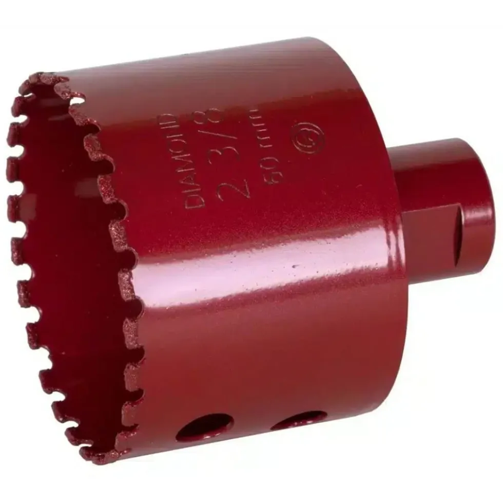 Broca Diamantada p/ Cerâmicas DRYGRES PREMIUM Ø 60 mm Rubi 6976