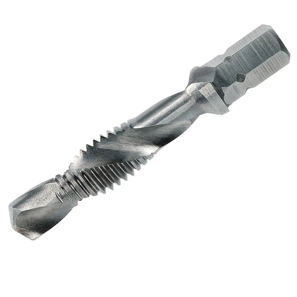 Broca Macho Combinado 1/4" SP HSS‑G M 3 x 0.5 Volkel 67226
