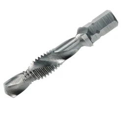 Broca Macho Combinado 1/4" SP HSS‑G TiN M 6 x 1.0 Volkel 67213