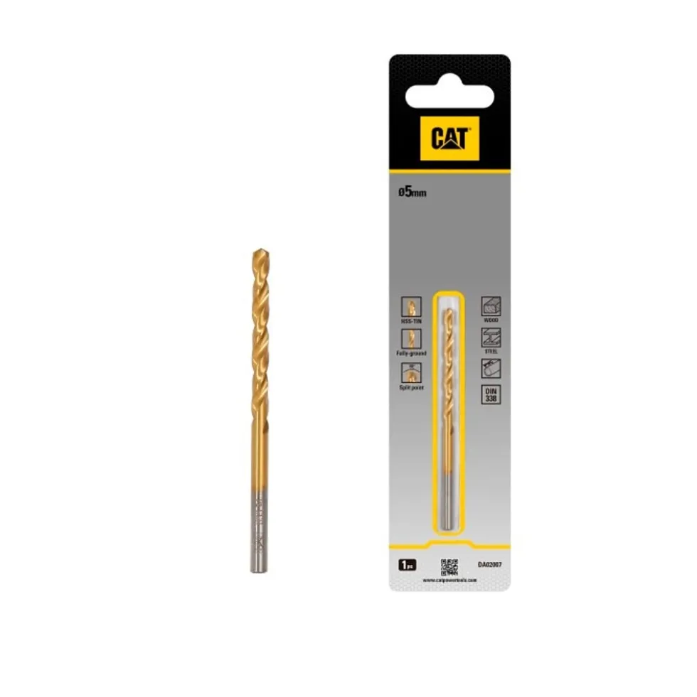 Broca Para Metal HSS 5x86mm Cat DA02007