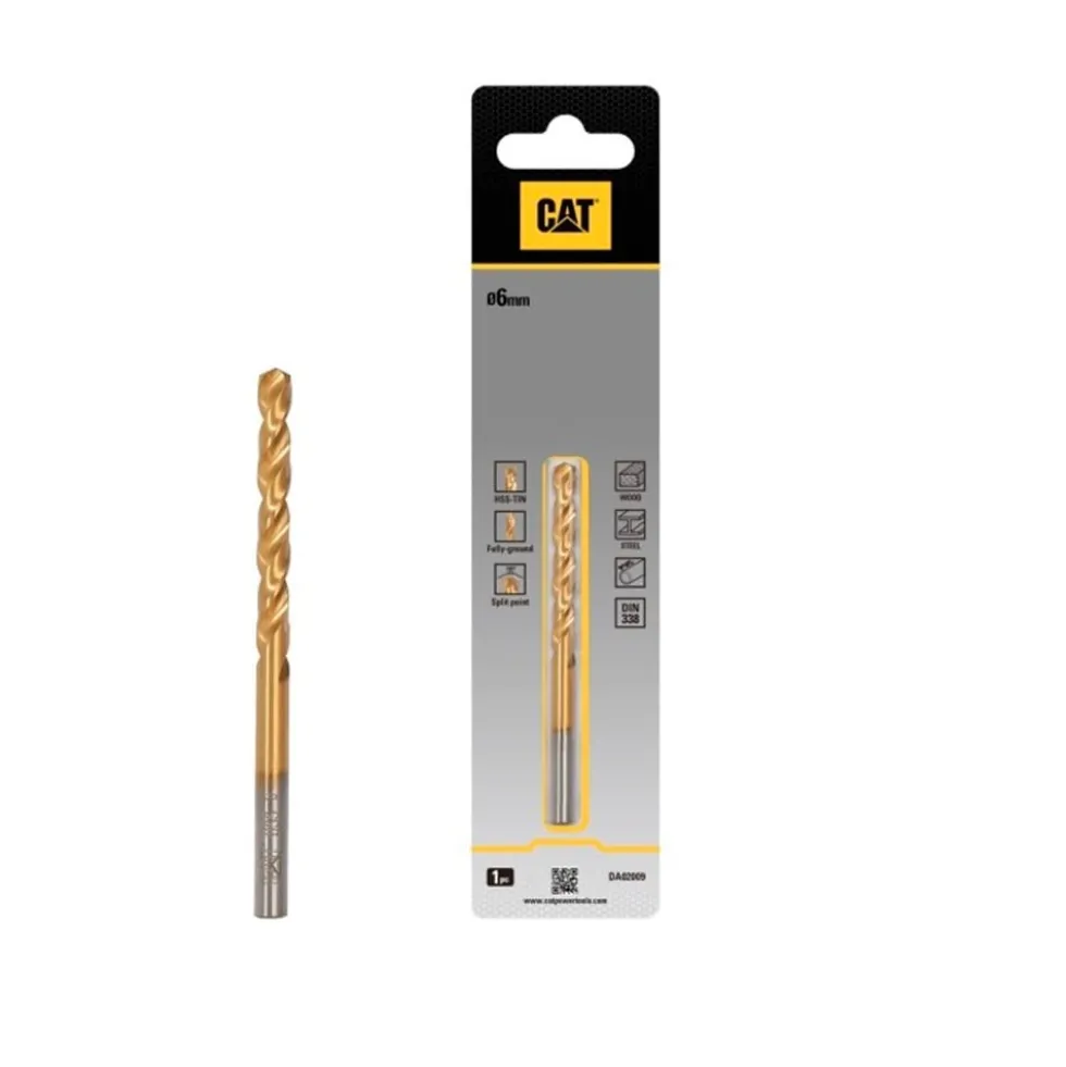 Broca Para Metal HSS 6x93mm Cat DA02009