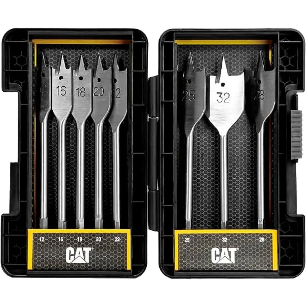 Brocas de Pua para Madeira 8 Peças CAT DA05901