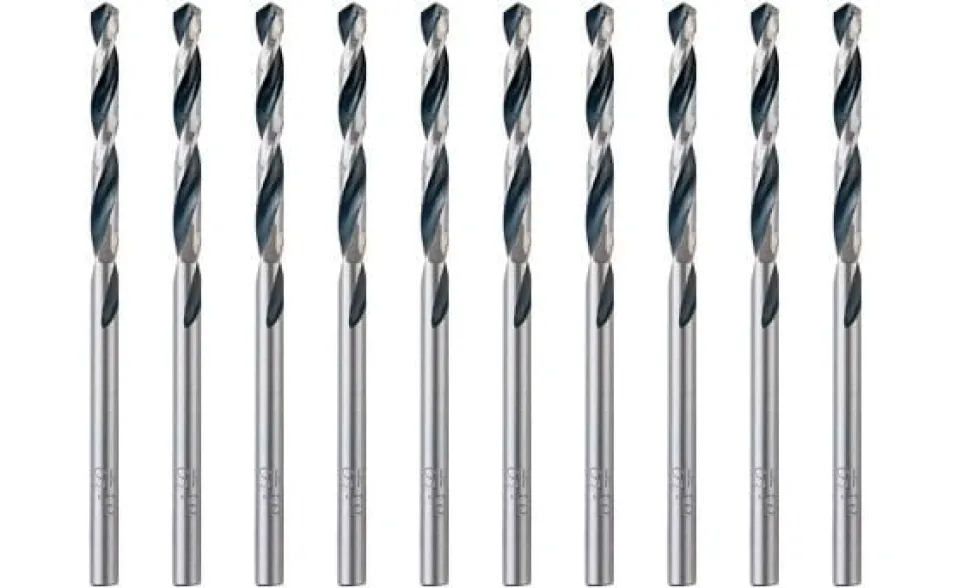 Brocas Para Metal HSS PointTeQ 3 - 3.9mm 10un Bosch 260857720