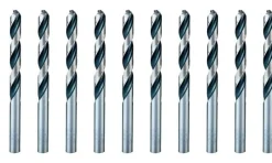 Brocas Para Metal HSS PointTeQ 9 - 9.9mm 10un Bosch 260857726