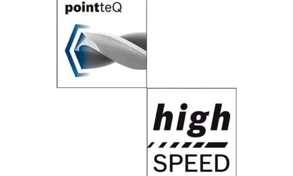 Brocas Para Metal HSS PointTeQ 10.1 - 10.9mm 5un Bosch 260857727