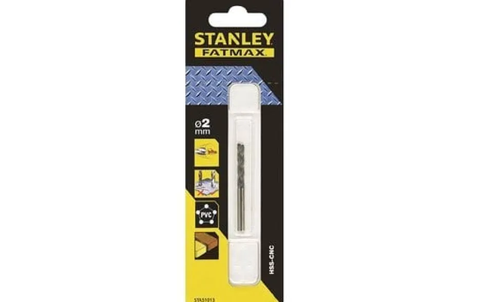 Brocas p/ Metal Ø 2 Stanley STA51013-QZ