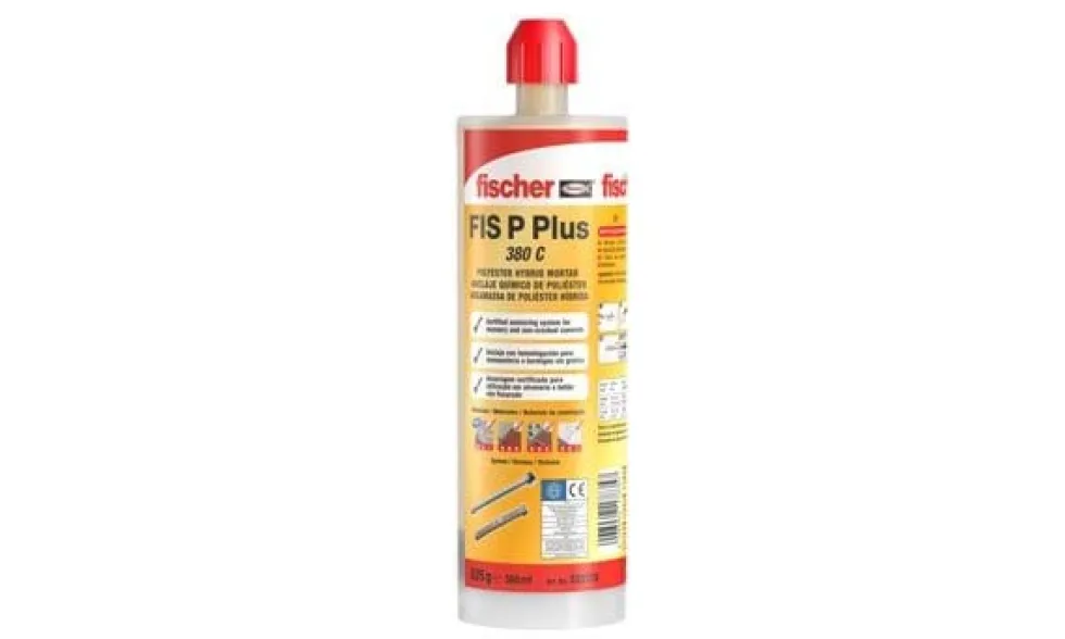 Bucha Química FIS P Plus 380 C de Injeção 380ml Fischer 522178