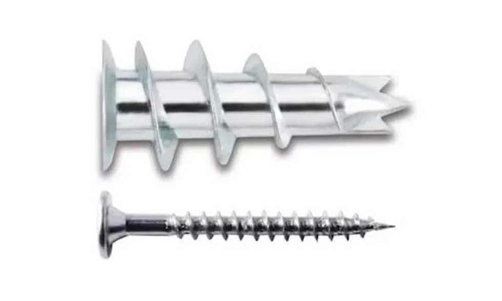 Buchas ZIP-IT Metal c/ Parafuso p/ Parede de Gesso Dewalt DFM411000P