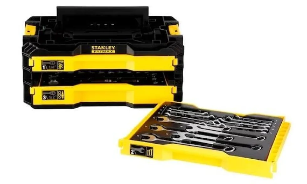Caixa de Ferramentas 3 Gavetas - 126 Pcs Stanley FMMT98107-1