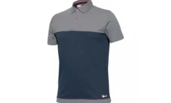 Camisa Polo Bicolor Azul / Preto Industrial Starter 8774