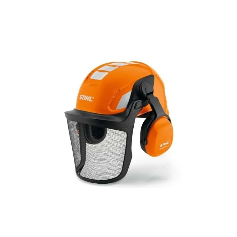 Capacete de Proteção c/ Viseira e Auricular Advance Vent Stihl 00008880801