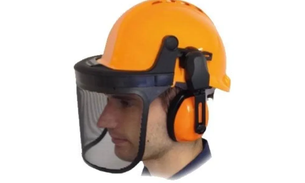 Capacete Florestal Laranja Industrial Starter S251EOC