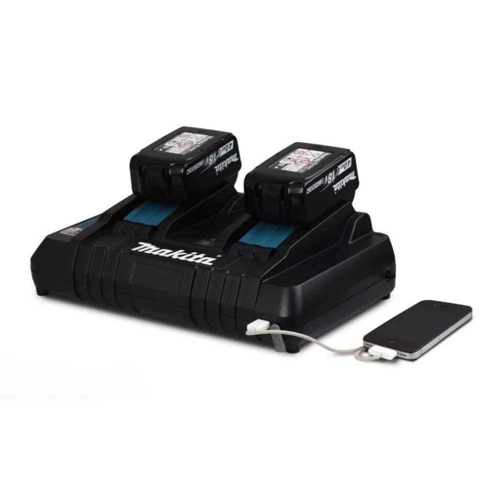 Carregador Duplo 14,4 ~ 18V Lítio-ion Makita DC18RD