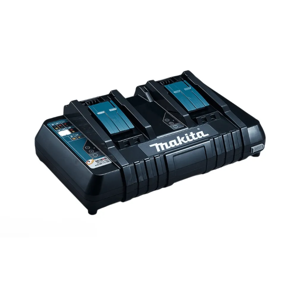 Carregador Duplo 14,4 ~ 18V Lítio-ion Makita DC18RD
