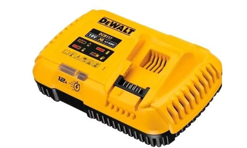 Carregador rápido carril Li-IonXR FLEXVOLT: 54V - 18V DeWalt DCB117-QW