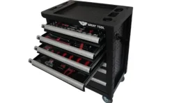 Carro de Ferramenta 7 Gavetas 172 Peças Great Tool GTARCF1727C