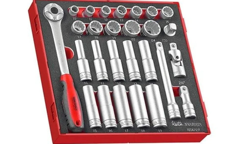 Carro de Ferramentas 7 Gavetas 158pcs Teng Tools TCMM-E158N