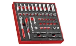 Carro de Ferramentas 7 Gavetas 158pcs Teng Tools TCMM-E158N