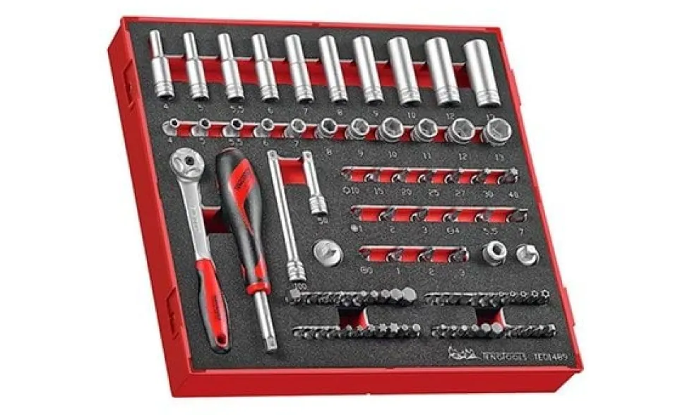 Carro de Ferramentas 7 Gavetas 158pcs Teng Tools TCMM-E158N