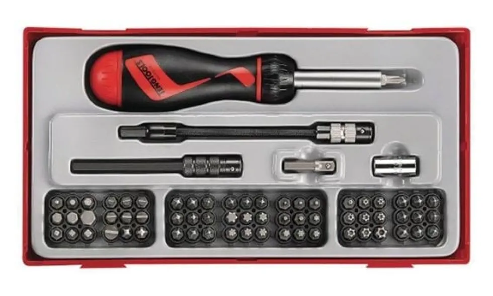 Carro de Ferramentas 7 Gavetas TCMM179 + 14 Tab Teng Tools TCMM9014