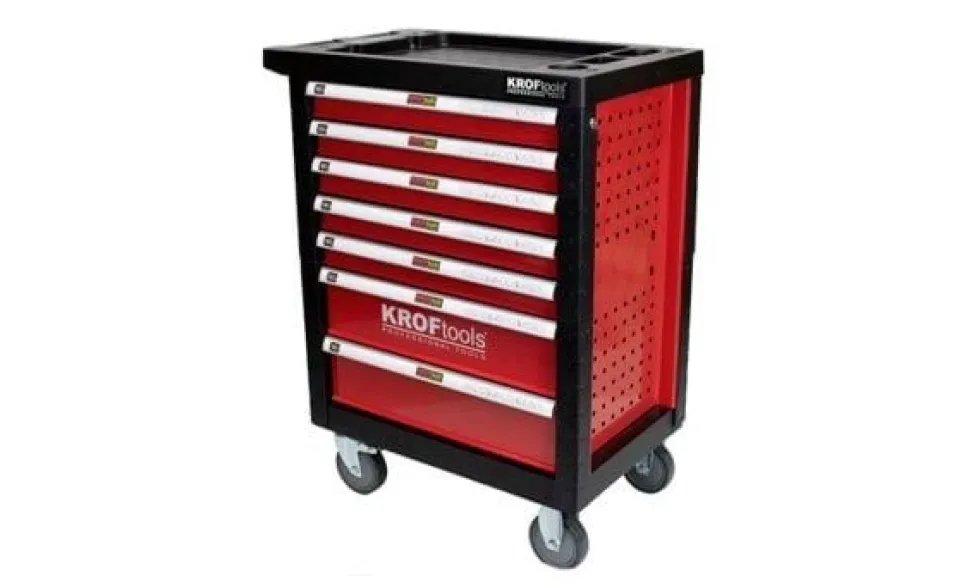 Carro de Ferramentas 7 Gavetas 237 Pcs Kroftools 8500VER