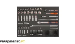Carro de Ferramentas 6 Gavetas 251 Pcs Bahco 1472K6BKFF3SD