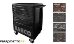 Carro de Ferramentas 6 Gavetas 251 Pcs Bahco 1472K6BKFF3SD