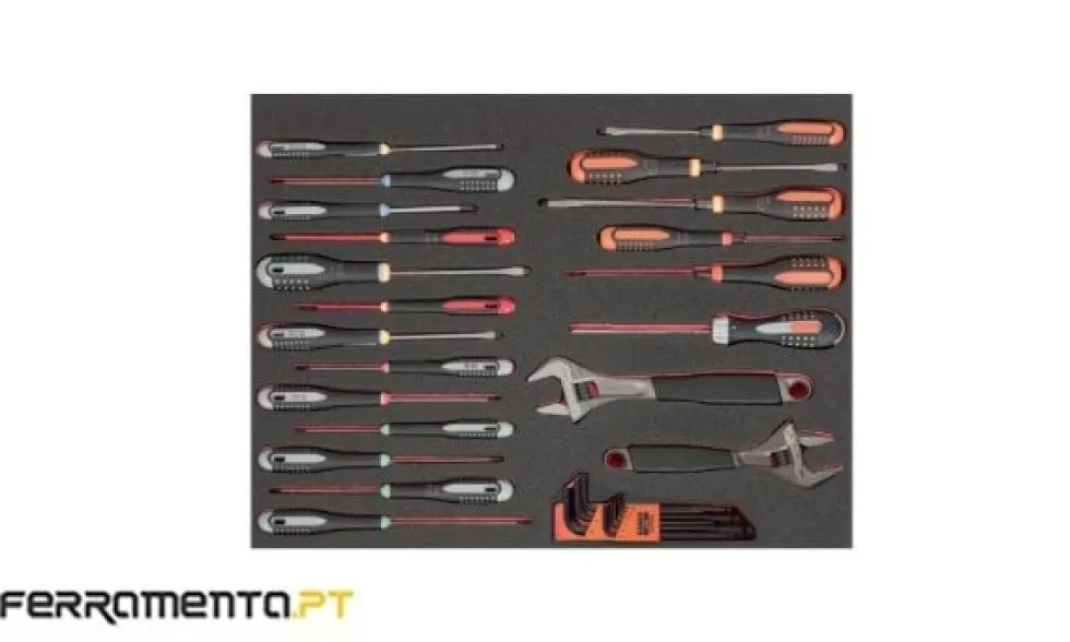 Carro de Ferramentas 6 Gavetas 251 Pcs Bahco 1472K6BKFF3SD
