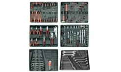 Carro de Ferramentas 7 Gavetas 205 Pcs Kroftools 8613