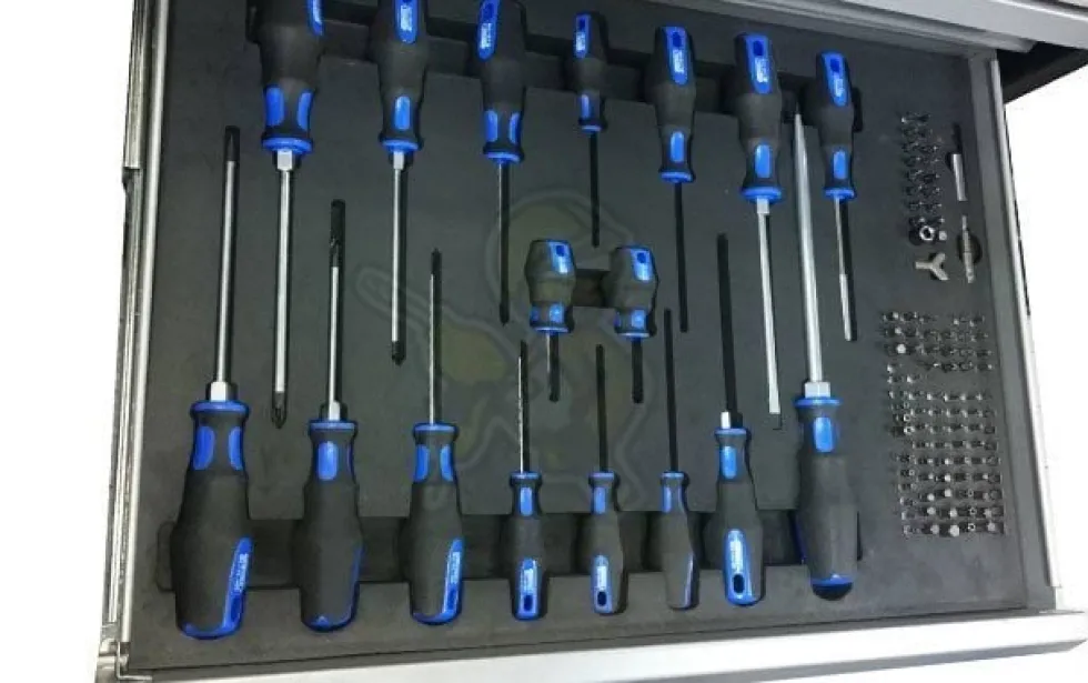 Carro de Ferramentas 348 Pcs 7 Gavetas KS Tools 838.7348