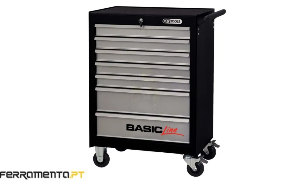 Carro de Ferramentas 348 Pcs 7 Gavetas KS Tools 838.7348